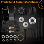 8869 01 Front Track Bar Sector Shaft Brace For Jeep Gladiator JT Wranglers 18 23