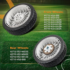 42710VE2M02ZE 8 Inch Lawn Mower Rear Wheel for Honda HRR216 HRS216 HRT216 2 Pack