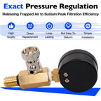 R0357200 Filter Pressure Gauge Air Relief Valve Assy For Jandy Pool CV CL DEV