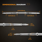 Rear Differential Axle Shaft Wheel Hub Set for Honda TRX300FW Fourtrax 300 88 00
