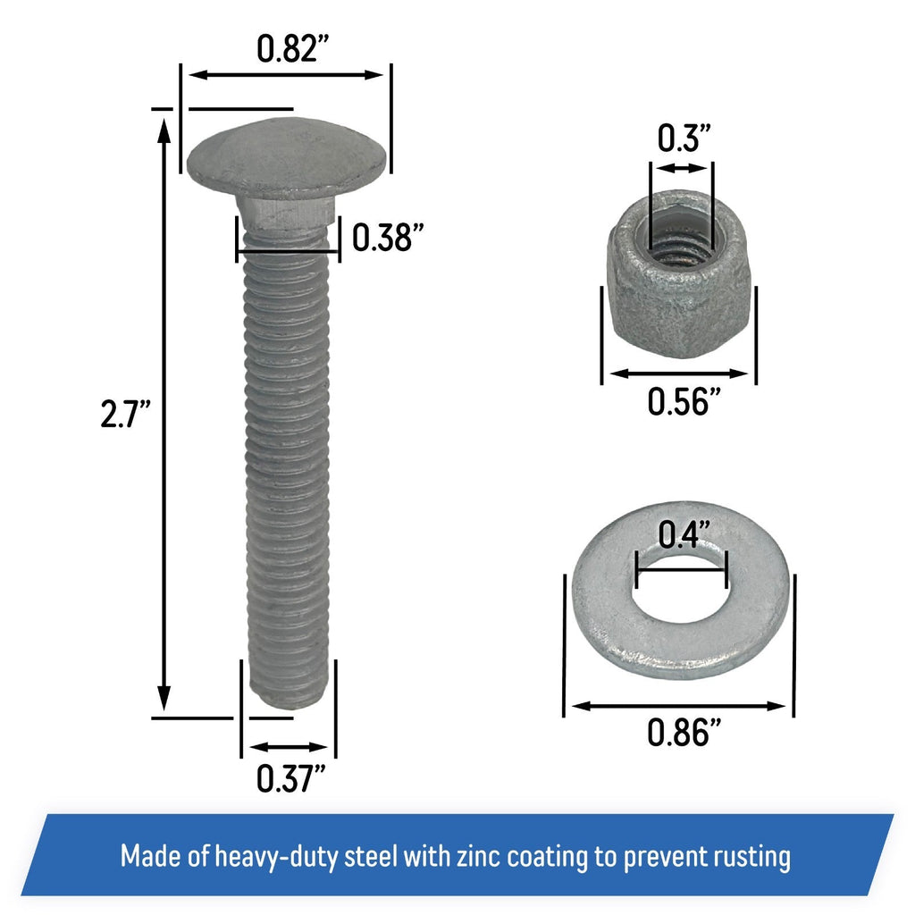 Floating Stationary Dock Connector Hinge Kit Male Female T Style Brackets 4