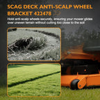4X Deck Anti Scalp Wheel Bracket For Scag Mower SCR42 SCR48 SCR52 SCZ61RD SCZ72V