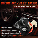 81900M7E00 Ignition Lock Switch Housing for Kia Forte Soul Seltos 19 23
