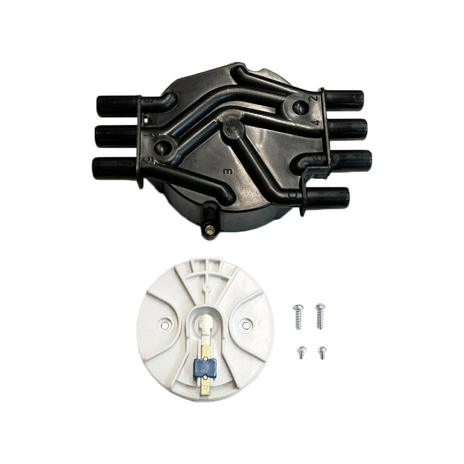 898253T23 3859019 8M6001222 898253T28 Cap and Rotor For MerCruiser V6 4.3 MPI