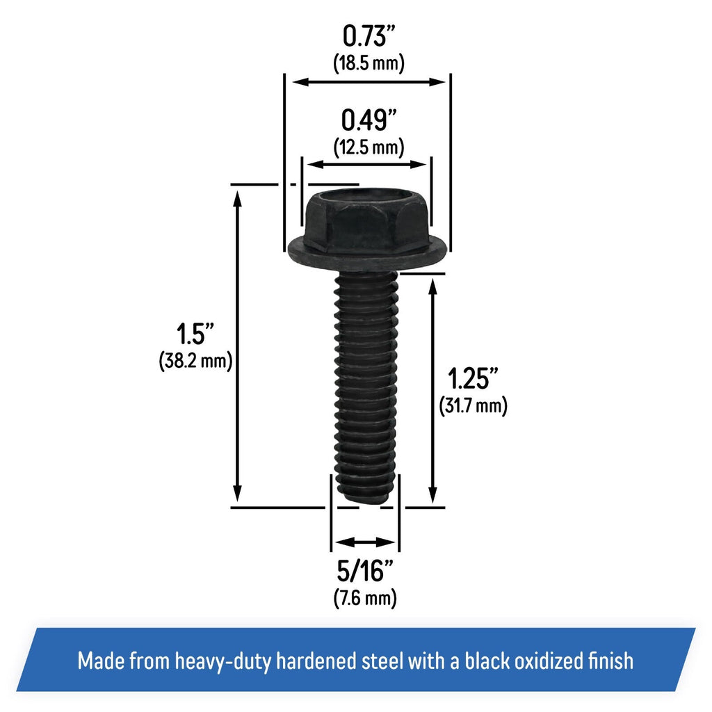 584953901 539107630 Blade Spindle Hex Head Screw Bolt for Husqvarna Poulan
