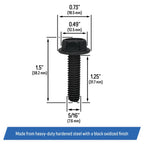 584953901 539107630 Blade Spindle Hex Head Screw Bolt for Husqvarna Poulan