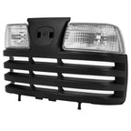 Lawn Mower Front Hood Grill Headlight Kit For John Deere X Series X585 X595 X700