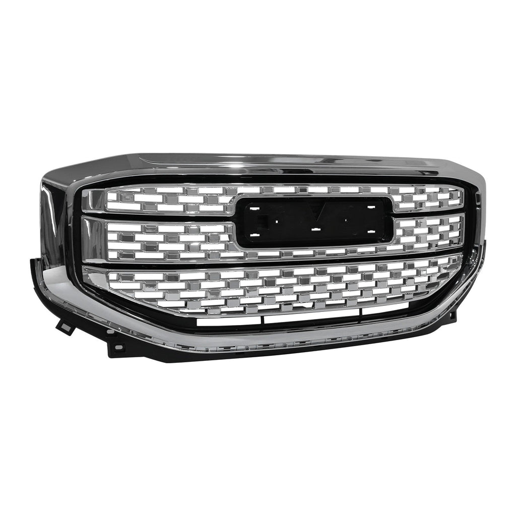84378394 Front Upper Grille Assembly Chrome for GMC Acadia Denali 2017-2019