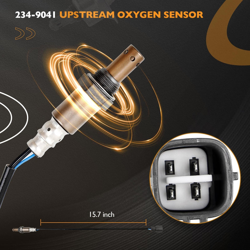 Upstream Downstream O2 Oxygen Sensor for Toyota 03 06 Camry RAV4 2.4L L4 2 Pcs