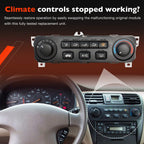 Heater AC HVAC Climate Control Module Panel Switch for Honda Accord 2001 2002