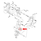 Zinc Bracket Anode for Yamaha Outboard 4-250 HP 65W-45251-00
