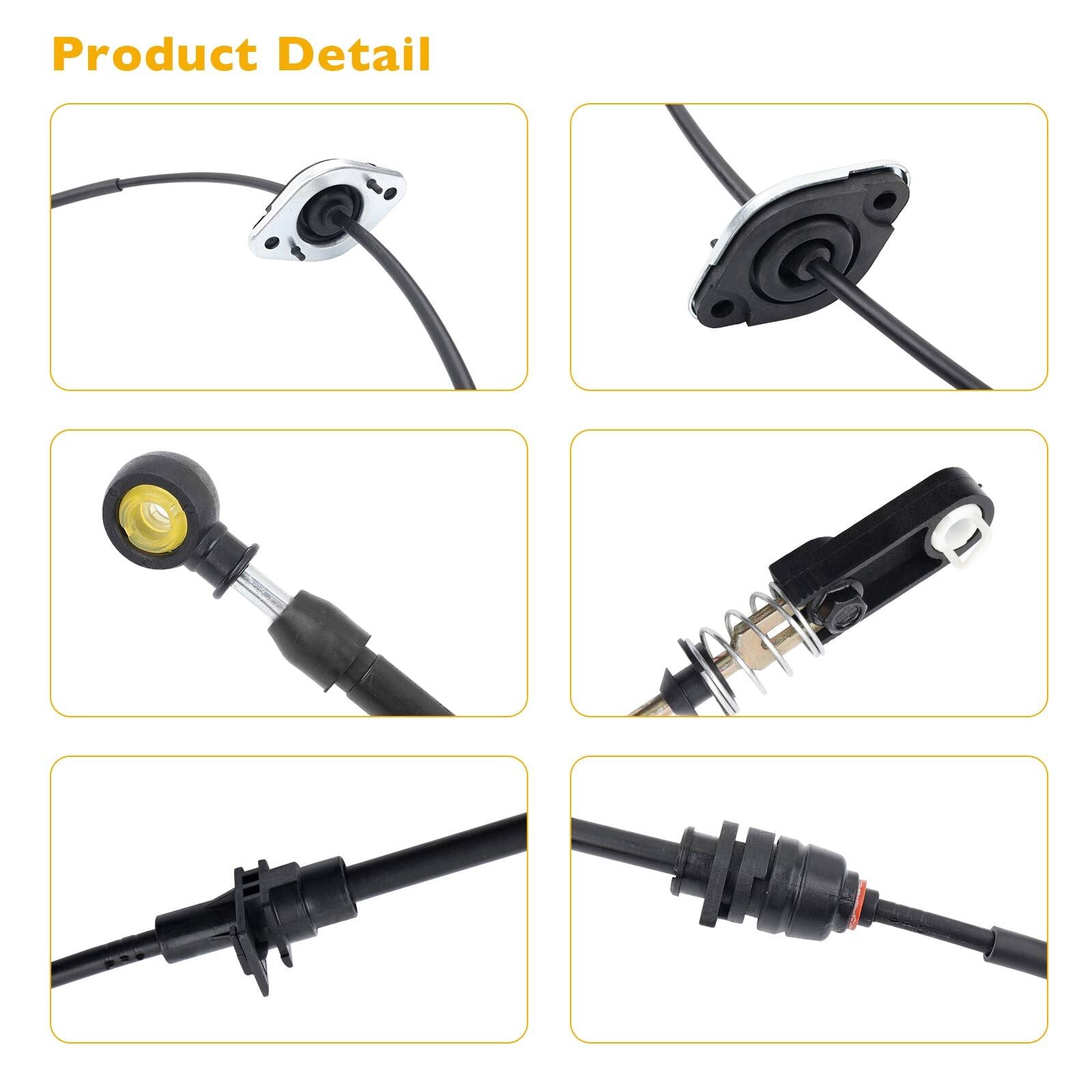 52060164AB Automatic Transmission Gear Shift Cable for Jeep Wrangler JK 2007 10