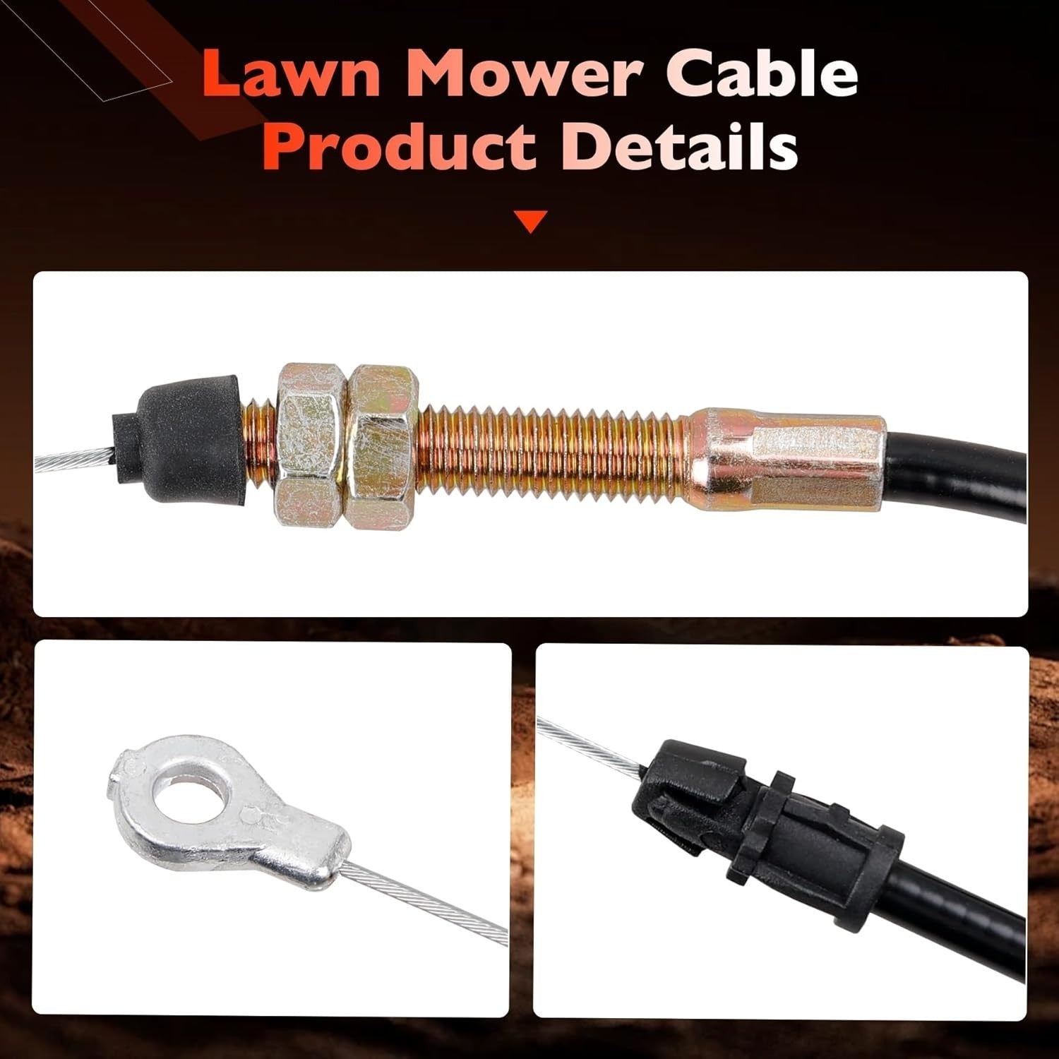 06944500 Control Cable for Ariens Gravely ST622 ST522 ST22 String Trimmers