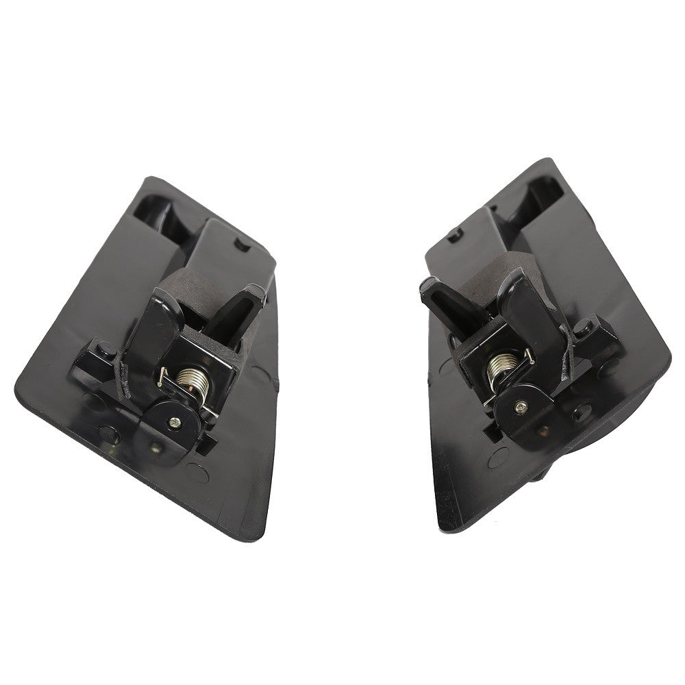 Door Handle Pair Rear Outside for 99-07 Chevy Silverado GMC Sierra Extended Cab