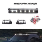 LED Cab Roof Marker Lights for 2007 to 2013 for Chevy for GMC 1500 2500HD White