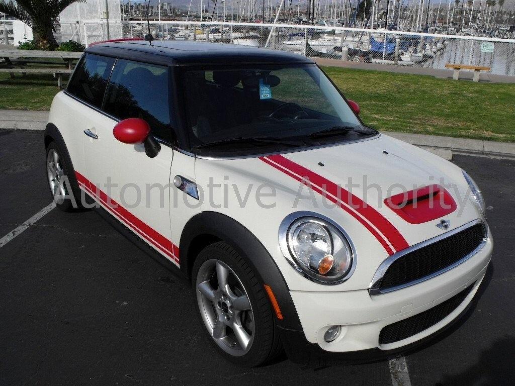 Vinyl Hood Trunk and Rocker Rally Stripes Racing Kit for Mini Cooper