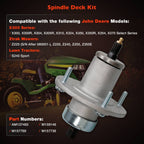 M157769 M157736 AM137483 M159146 Spindle Assembly for John Deere X300 Z225 3x