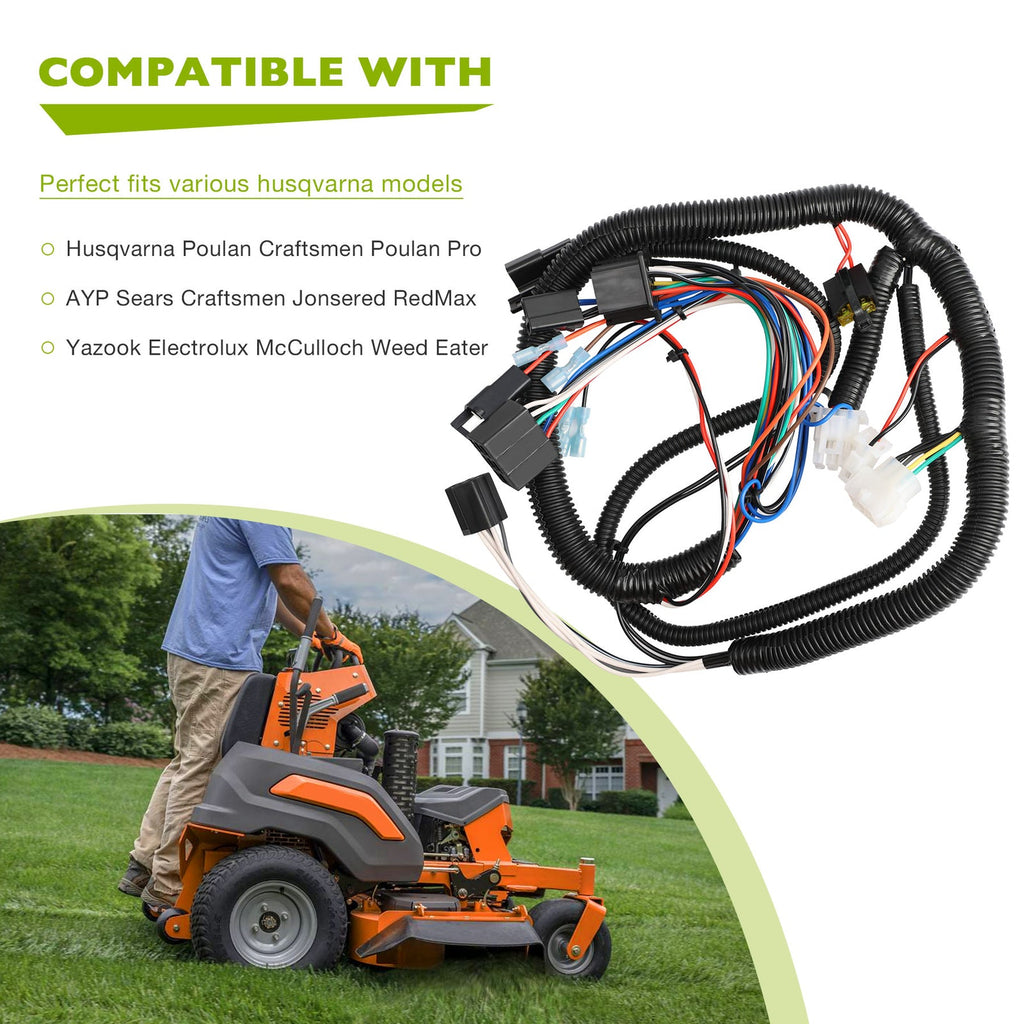 532401104 Ignition Wire Harness For Husqvarna 2748GLS GTH 2648 3052TF LGT 2654