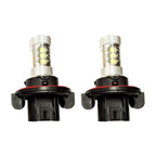 Fits Polaris 2x 80W Super White LED Headlight Bulb ATV Four Wheeler Side by Side