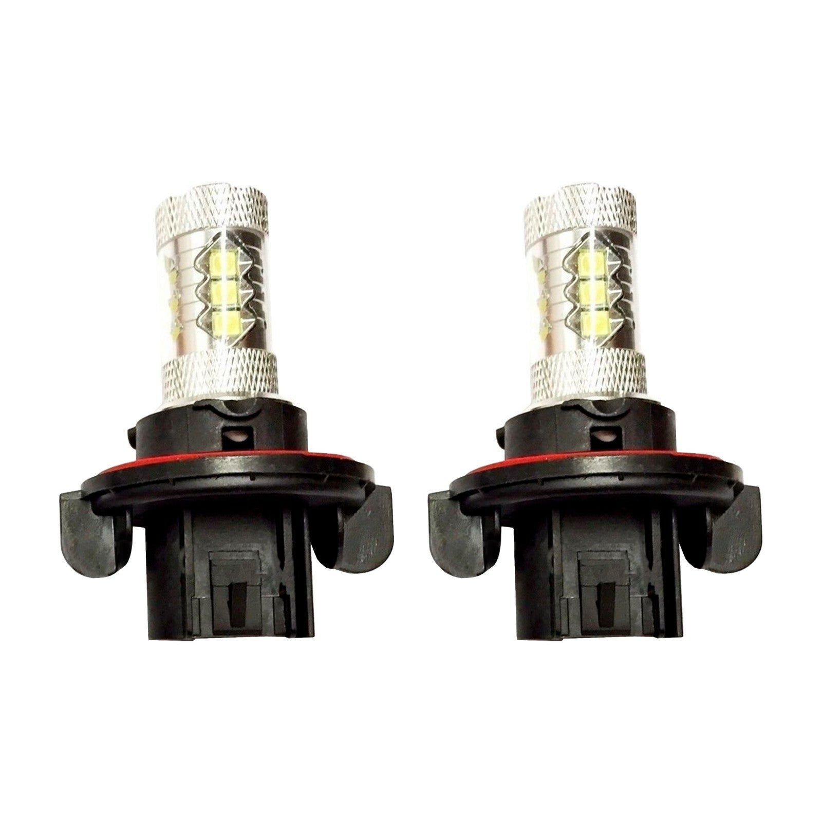 Fits Polaris 2x 80W Super White LED Headlight Bulb ATV Four Wheeler Side by Side
