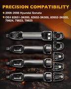 826513K000 Outside Interior Door Handle Set for Hyundai Sonata 2006-2008
