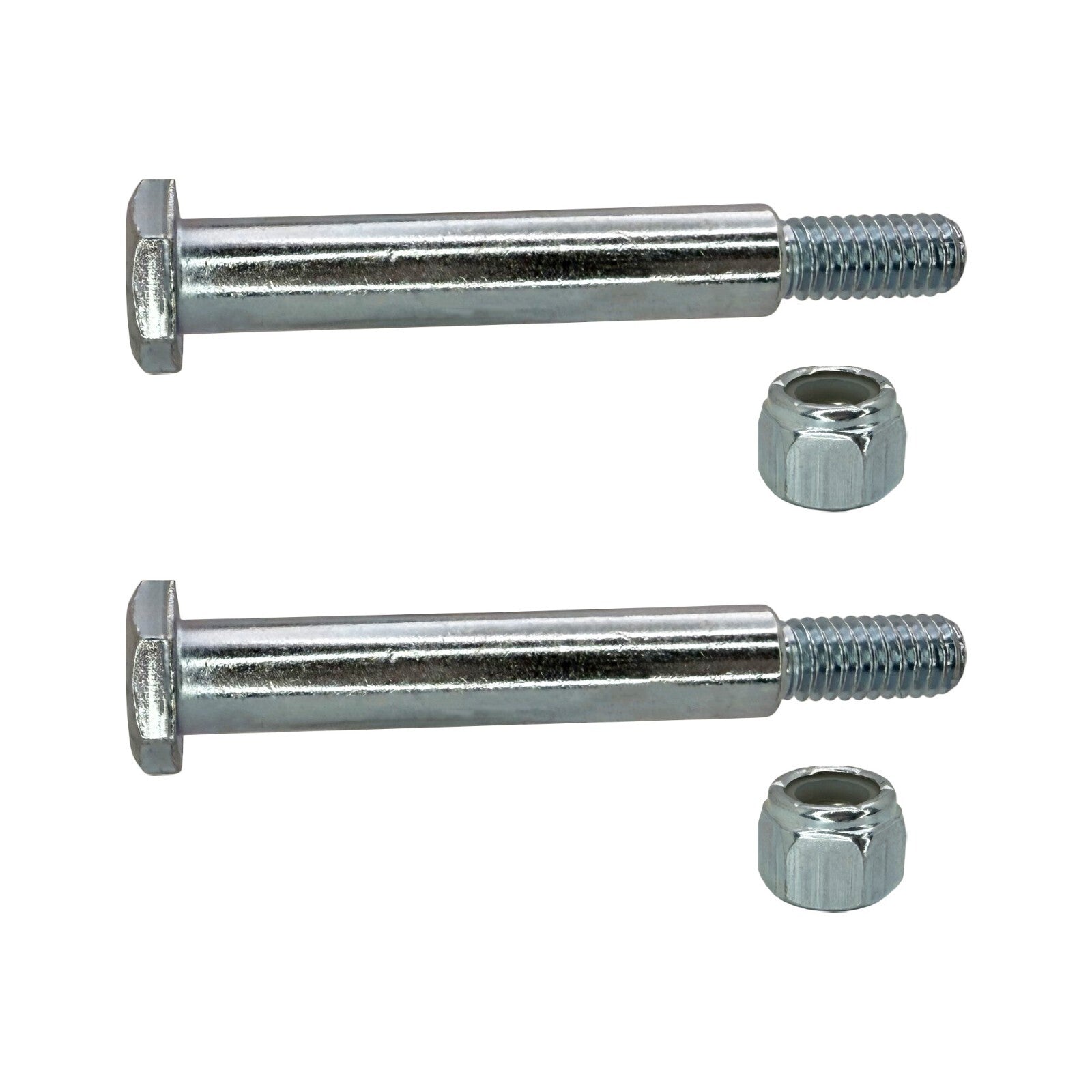 Deck Wheel Bolts with Lock Nuts for Cub Cadet Husqvarna 137644 738 3056 2 Pack