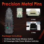 Master Power Window Switch Driver and Passenger for Mercedes Benz C300 C350E C43