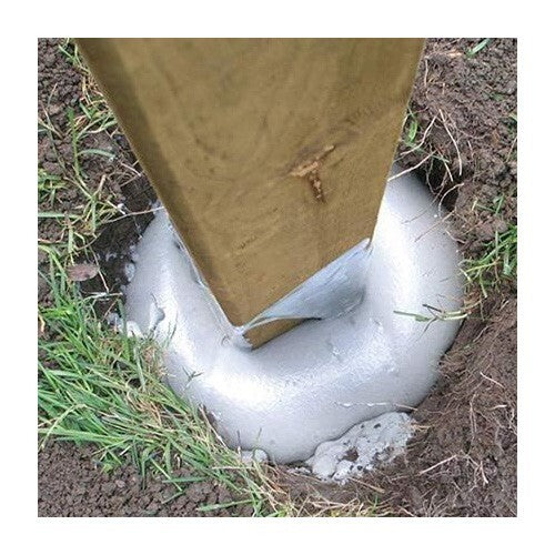 Fast 2K Fence Post Mix Concrete Alternative for Fence and Mail Post Installs 10