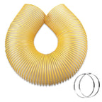 Leaf Vac Grass Catcher Flex Hose for DR Agri Fab Trac Vac 6 Foot 8 Inch