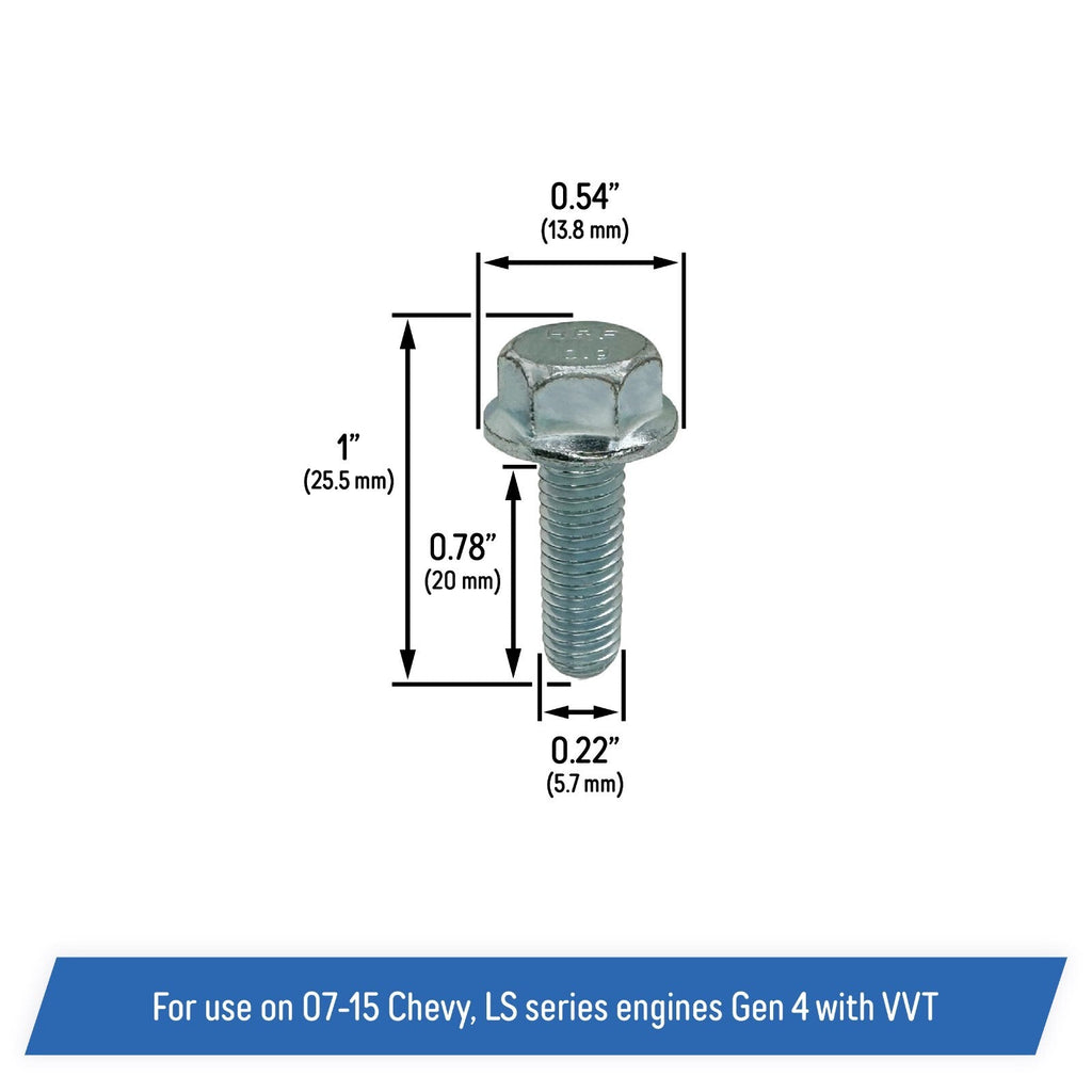 Camshaft Sensor and Phaser Actuator Cover Bolts for Chevy LS Gen4 07 15 with VVT