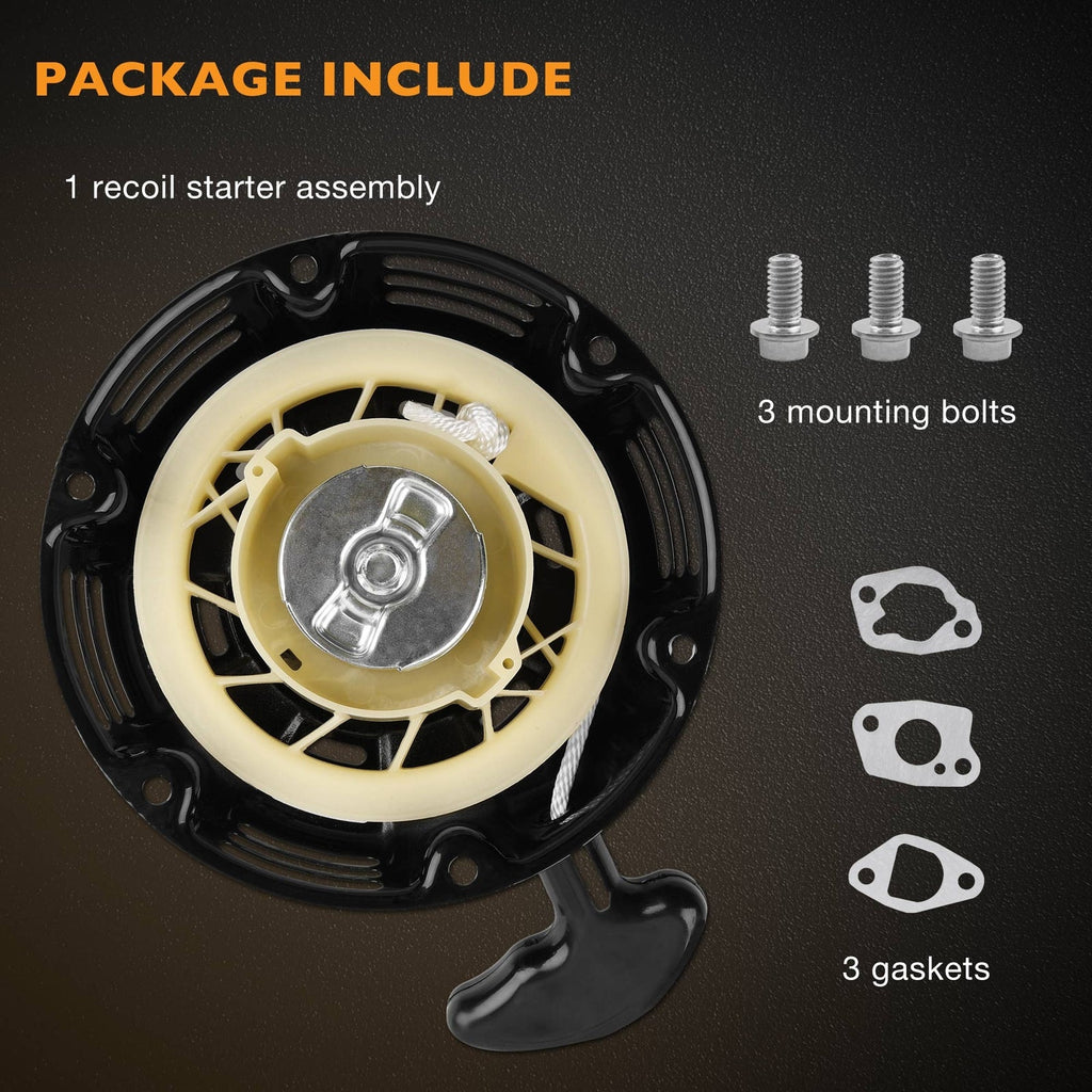 Rewind Recoil Starter Assembly for Kohler 3000 Series Engine SH265 SH270 196CC
