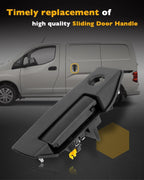 Exterior Sliding Door Handle Rear Left for Nissan NV200 for Chevy City Express
