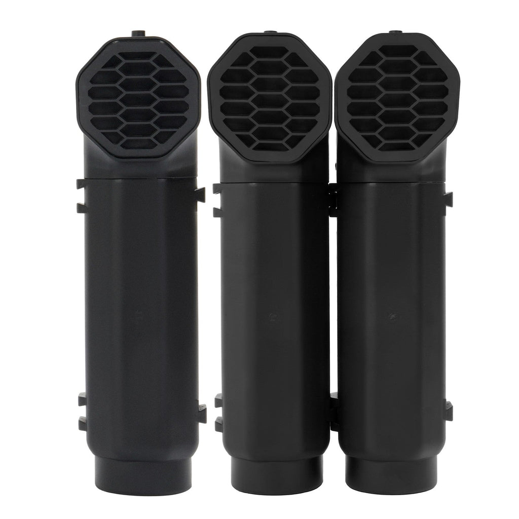 Snorkel Riser Kit for 2016-2021 Polaris RZR Turbo 4 S 4 XP 4 Painted Black