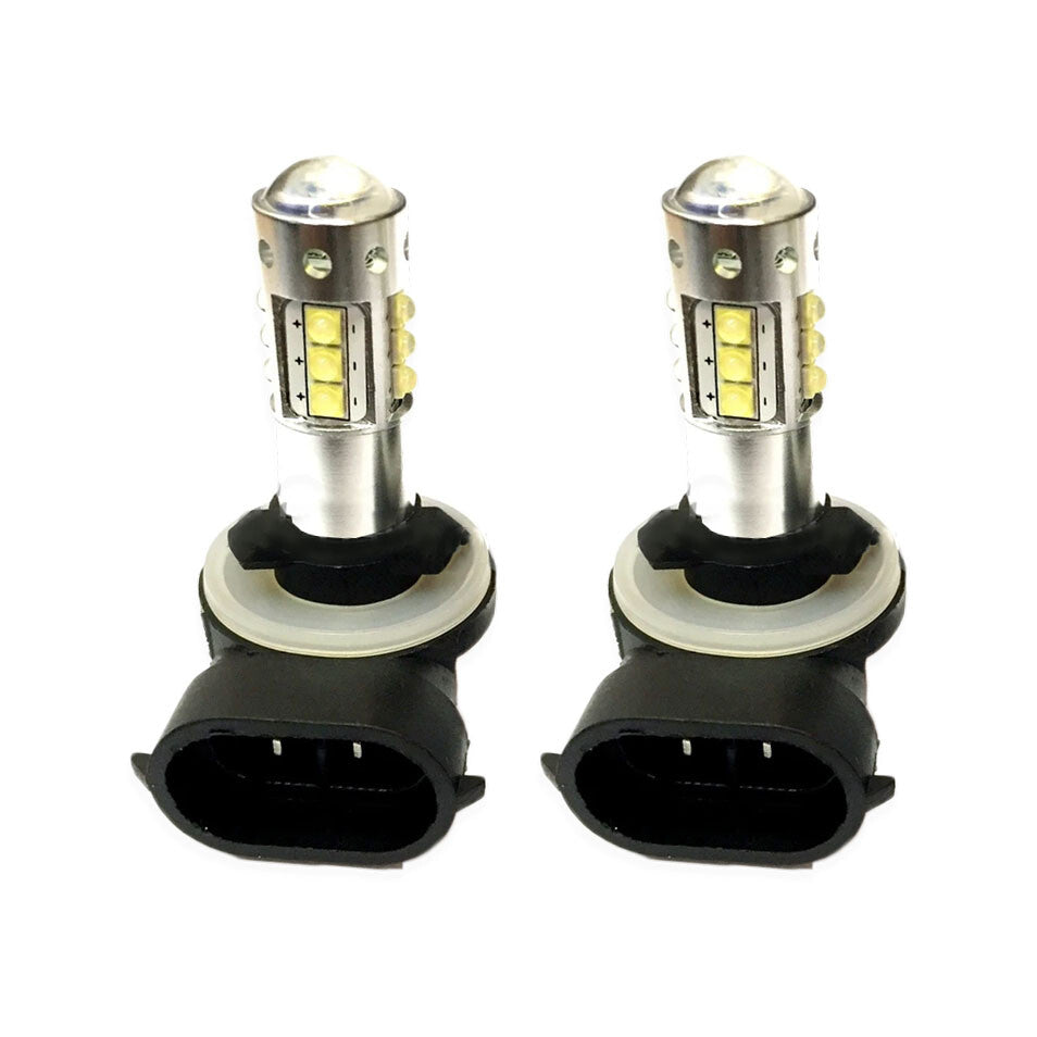 80W LEDs Super White Headlights Bulbs Lamps 2 Pack for Polaris Sportsman Ranger