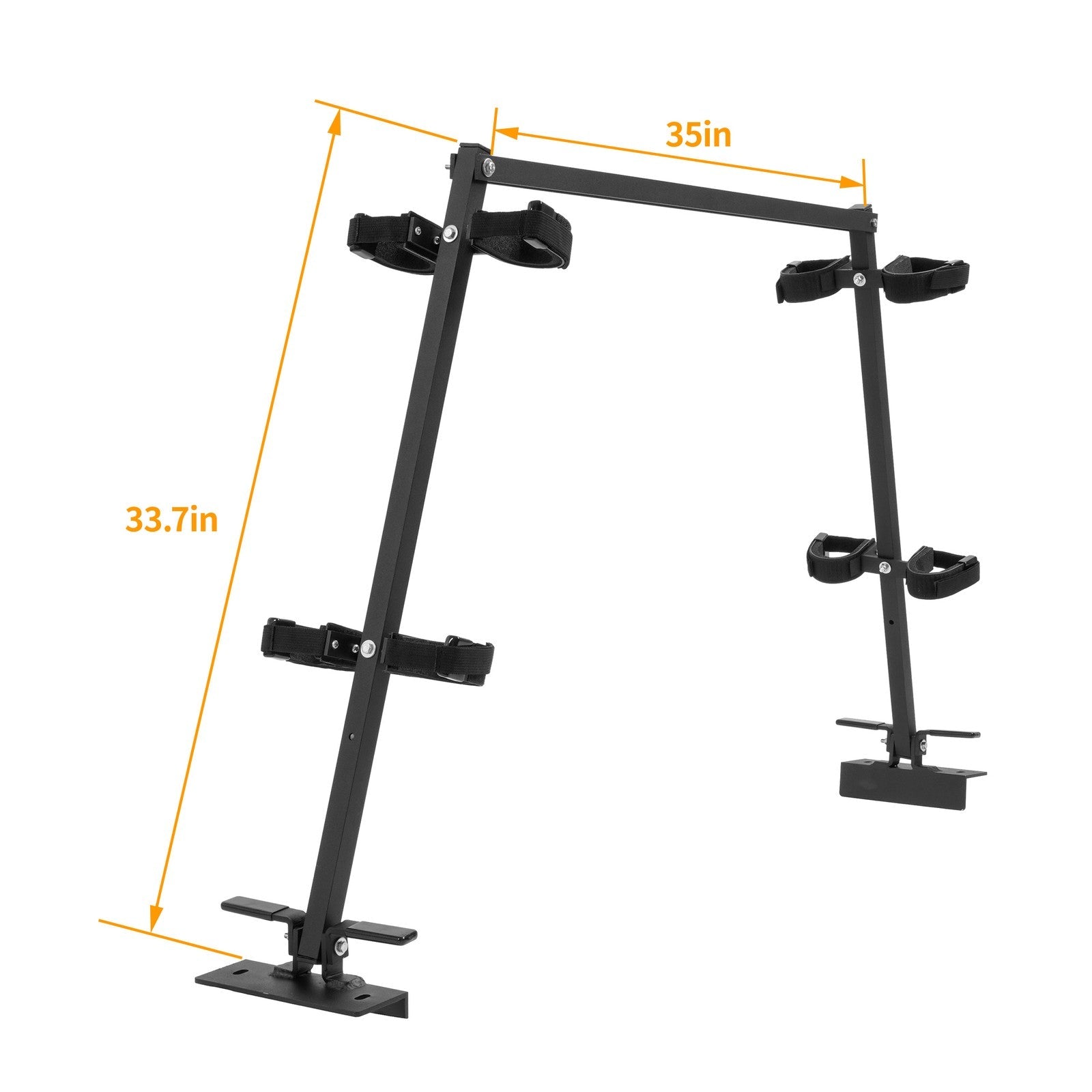UTV Universal Sporting Clays 4 Gun Holder Bed Rack for Polaris Ranger RZR Can Am