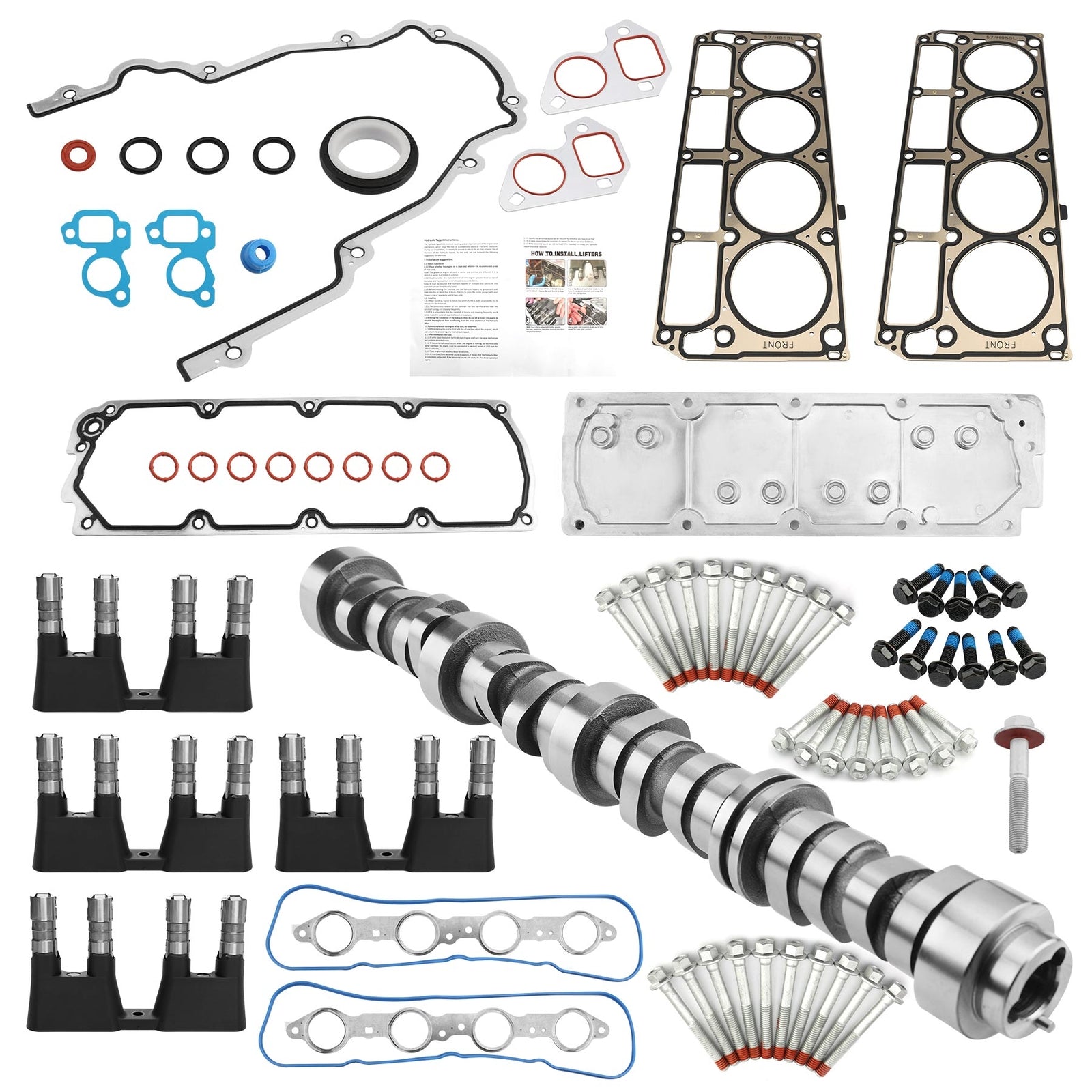 DOD AFM Disabled Cam Lifters Bolts Kit for Chevy GMC Saab Isuzu 5.3L 2005 2014