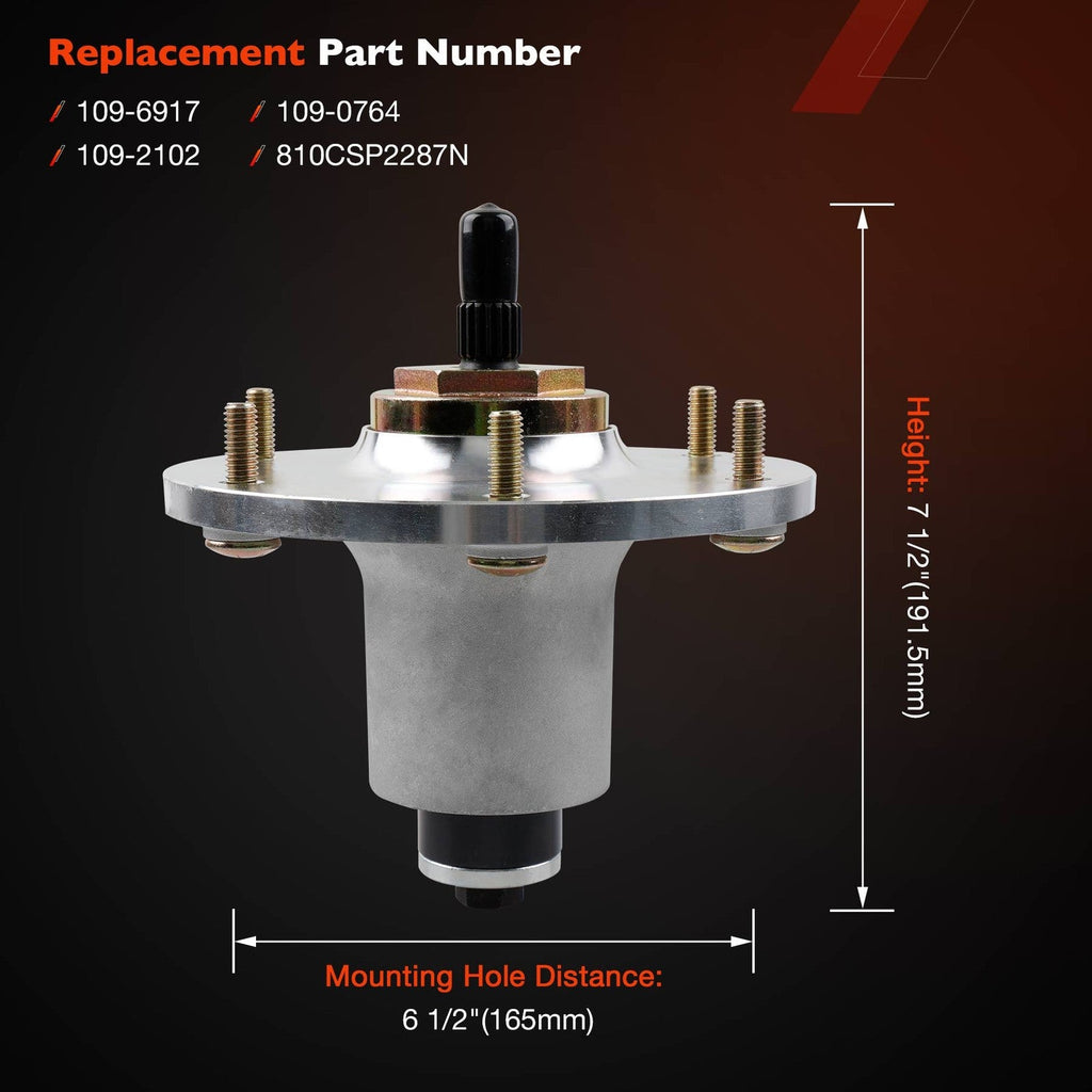 1096917 Deck Spindle For Lazer Z AS DS XS X Series 48 52 60 66 72 Inch Mower