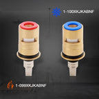 1099XKJKABNF 1100XKJKABNF Ceramic 1/4 Turn Cold and Hot Valve Cartridge Kit