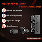 Driver Side Master Power Window Mirror Door Lock Switch for Ford F150 2004 2008