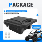 Center Console Dash Storage Box for 2020-2024 Polaris RZR PRO XP Turbo R Pro R