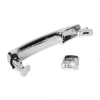 Door Handle Front Driver Side Outside Exterior Chrome for Nissan Rogue 2011-2015