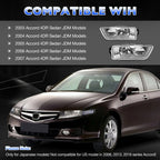 Fog Light Lamps Assembly for Honda Accord 2003-2007 Sedan w/ Bulbs & Harness