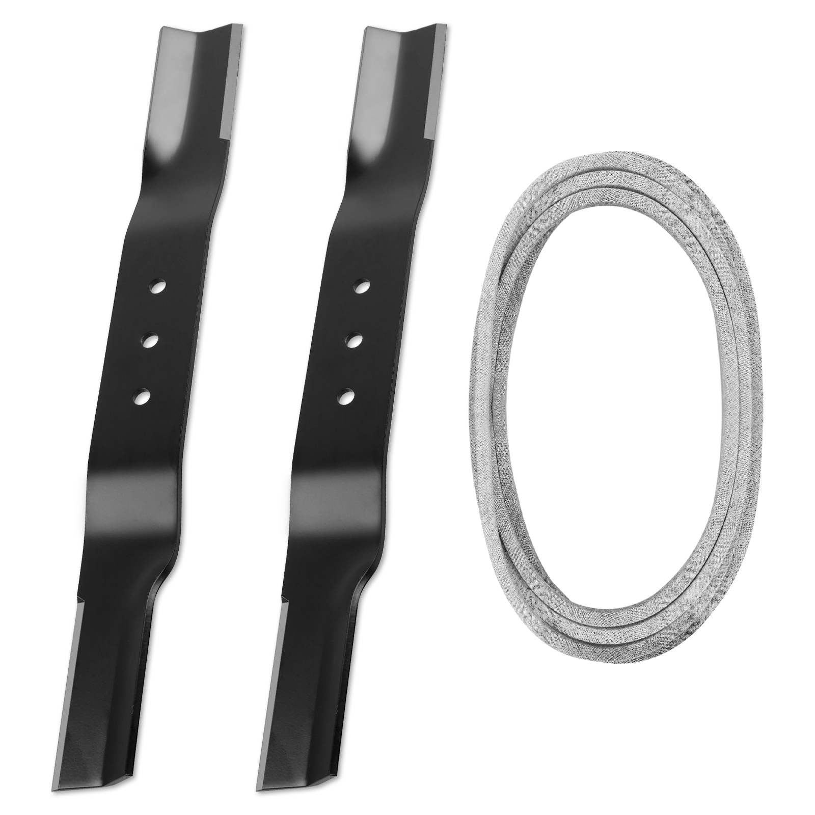 9036 4220 Blade Belt Set for Swisher 44 In Finish Cut Mowers 74 Inch 2 Pieces
