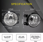 Front Bumper Fog Light Lamp For Subaru Impreza 2015-2016 Halogen w/bulbs LH & RH
