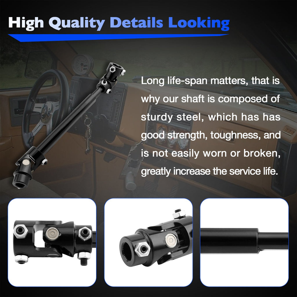 71223022HKR BlackHeart Steering Column Shaft For GM S10 G Body F Body 1982 1993