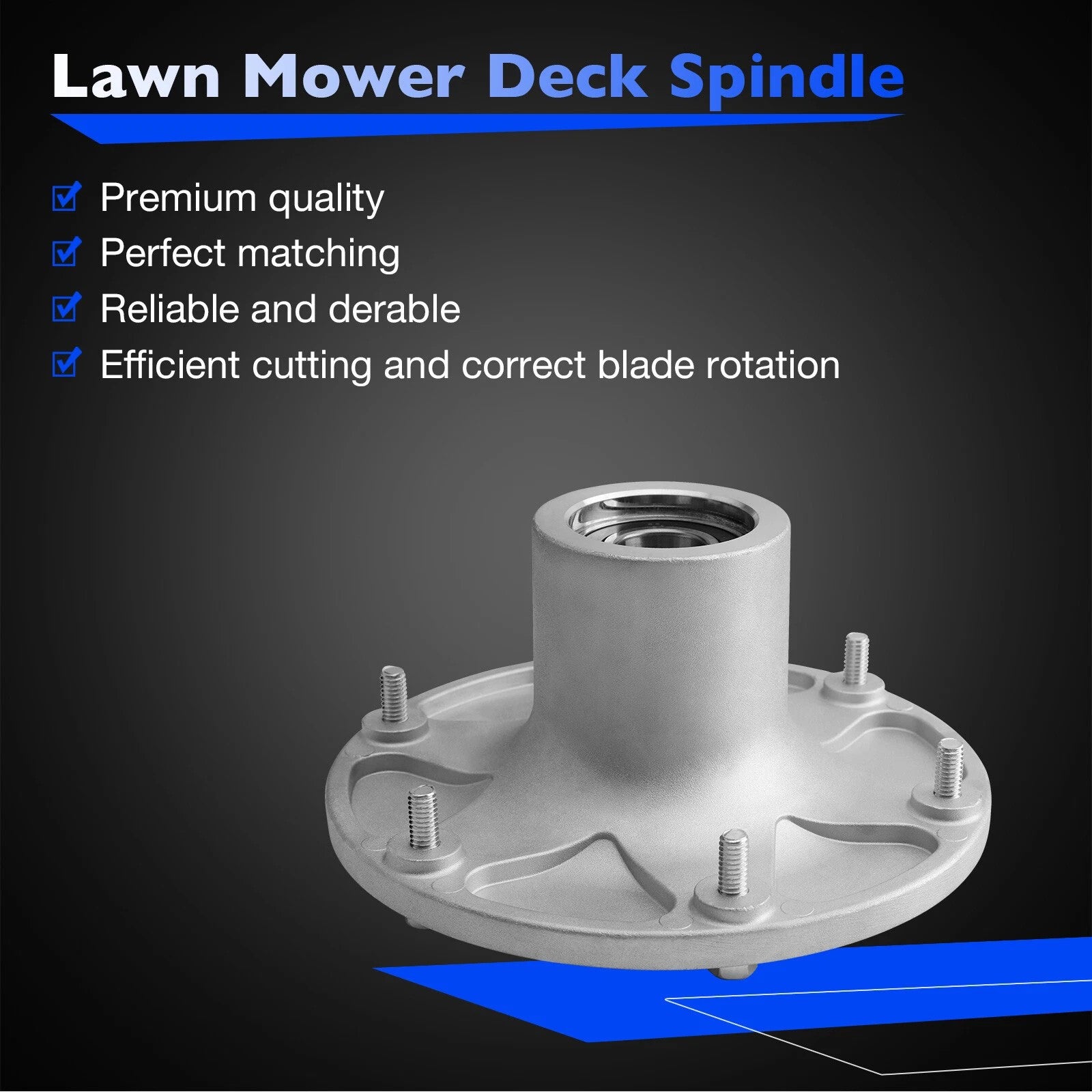 Mower Deck Blade Spindle Assy for Toro Zero Turn 120-5477 115-9693 117-1250 2x