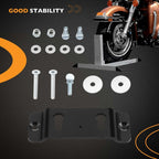 Motorcycle Trailer Stop Adapter For Condor Pit Stop Wheel Chock TK3000 Set