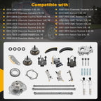 90753 Timing Chain Water Pump Kit for Chevy Colorado Camaro GMC Acadia 2007 2015