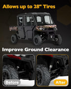 3in Lift Kit for Can Am Defender HD5 HD8 HD9 HD10 Front Rear Off Road Suspension