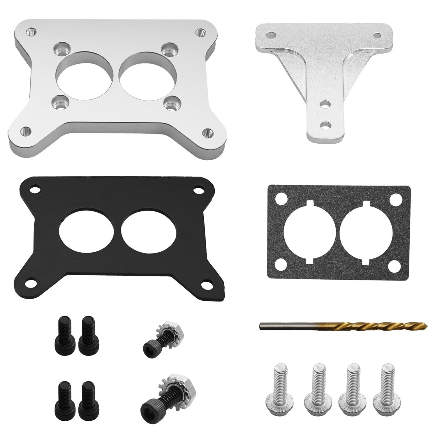 Carburetor Adapter Plate with Throttle Linkage for Jeep AMC CJ 258 4.2L 6 Cyl